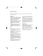 Предварительный просмотр 4 страницы Electrolux EW 1066 F Instruction Booklet