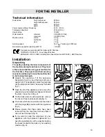 Preview for 18 page of Electrolux EW 1066 T Instruction Book