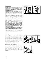 Preview for 19 page of Electrolux EW 1066 T Instruction Book