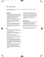 Preview for 4 page of Electrolux EW 1067 F Instruction Booklet