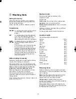 Предварительный просмотр 12 страницы Electrolux EW 1080F Instruction Booklet