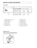 Preview for 8 page of Electrolux EW 1130 F Installation And Instruction Manual