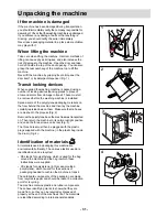 Предварительный просмотр 3 страницы Electrolux EW 1170 C Instruction Book