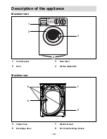 Предварительный просмотр 5 страницы Electrolux EW 1170 C Instruction Book