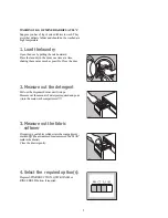 Предварительный просмотр 9 страницы Electrolux EW 1200 i Instruction Booklet