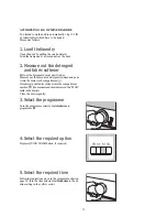 Предварительный просмотр 13 страницы Electrolux EW 1200 i Instruction Booklet