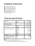 Предварительный просмотр 27 страницы Electrolux EW 1200 i Instruction Booklet