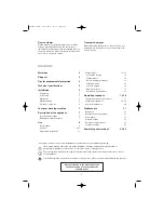 Предварительный просмотр 2 страницы Electrolux EW 1230 F Instruction Booklet