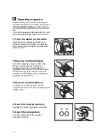 Предварительный просмотр 14 страницы Electrolux EW 1232 F Instruction Booklet