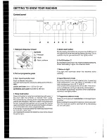 Предварительный просмотр 7 страницы Electrolux EW 1235 F Installation And Instruction Manual