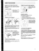 Предварительный просмотр 13 страницы Electrolux EW 1235 F Installation And Instruction Manual