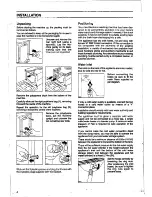 Preview for 4 page of Electrolux EW 1236 W Installation And Instruction Manual