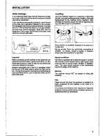 Preview for 5 page of Electrolux EW 1236 W Installation And Instruction Manual