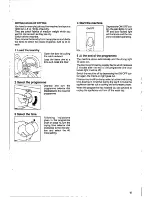 Preview for 15 page of Electrolux EW 1236 W Installation And Instruction Manual