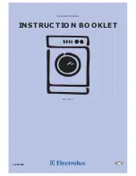 Electrolux EW 1255 F Instruction Booklet предпросмотр