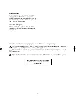 Preview for 2 page of Electrolux EW 1259 W Instruction Booklet