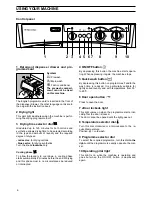 Preview for 6 page of Electrolux EW 1262 W Installation And Instruction Manual