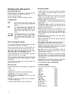 Preview for 8 page of Electrolux EW 1262 W Installation And Instruction Manual