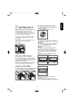 Предварительный просмотр 19 страницы Electrolux EW 1280F Instruction Booklet