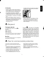 Preview for 5 page of Electrolux EW 1290 W Instruction Booklet