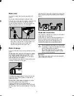 Preview for 8 page of Electrolux EW 1290 W Instruction Booklet