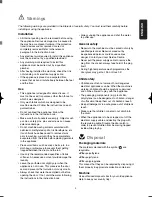 Предварительный просмотр 3 страницы Electrolux EW 559 F Instruction Booklet