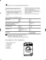 Предварительный просмотр 4 страницы Electrolux EW 559 F Instruction Booklet