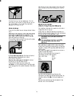 Предварительный просмотр 6 страницы Electrolux EW 559 F Instruction Booklet