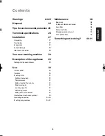 Предварительный просмотр 3 страницы Electrolux EW 611 F Instruction Booklet