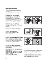 Предварительный просмотр 14 страницы Electrolux EW 643 F Installation And Instruction Manual