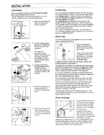 Предварительный просмотр 5 страницы Electrolux EW 805 F Installation And Instruction Manual