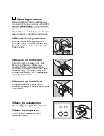 Preview for 14 page of Electrolux EW 815 F Instruction Booklet