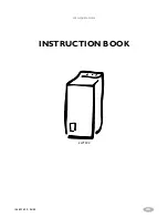 Electrolux EW 865T Instruction Book preview