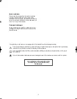 Preview for 2 page of Electrolux EW 869 F Instruction Booklet