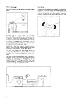 Предварительный просмотр 6 страницы Electrolux EW 901 F Installation And Instruction Manual