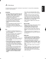 Preview for 3 page of Electrolux EW 918 W Instruction Booklet