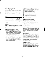 Preview for 10 page of Electrolux EW 918 W Instruction Booklet