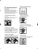 Preview for 12 page of Electrolux EW 918 W Instruction Booklet