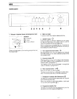 Предварительный просмотр 6 страницы Electrolux EW 932 F Installation And Instruction Manual