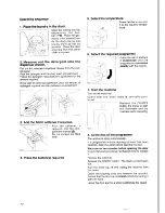 Предварительный просмотр 12 страницы Electrolux EW 932 F Installation And Instruction Manual