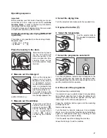 Preview for 13 page of Electrolux EW1012W Installation And Instruction Manual