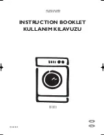 Предварительный просмотр 1 страницы Electrolux EW1220N Instruction Book