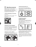 Предварительный просмотр 16 страницы Electrolux EW1220N Instruction Book