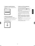 Предварительный просмотр 20 страницы Electrolux EW1232I Instruction Booklet