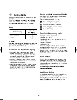 Preview for 18 page of Electrolux EW1248W Instruction Booklet