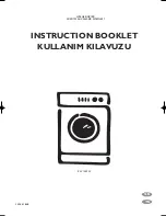 Electrolux EW1289W Instruction Booklet предпросмотр