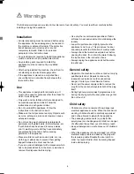 Preview for 4 page of Electrolux EW1289W Instruction Booklet