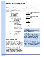 Preview for 8 page of Electrolux EW24ID70Q Use And Care Manual