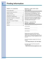 Preview for 2 page of Electrolux EW24ID80QS Use And Care Manual