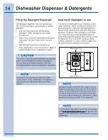 Preview for 14 page of Electrolux EW24ID80QS Use And Care Manual